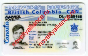 CANADA BRITISH COLUMBIA 2023 POLYCARD